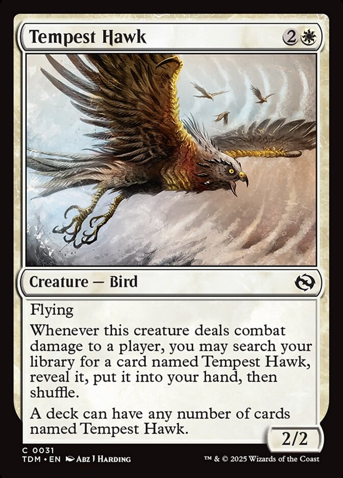 Tempest Hawk - Tarkir: Dragonstorm