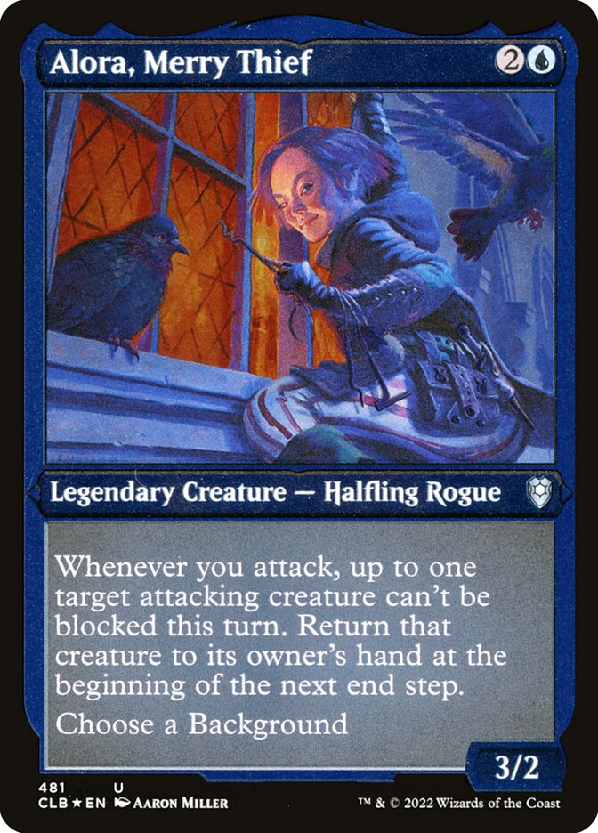 Alora, Merry Thief - Commander Legends: Battle for Baldur's Gate