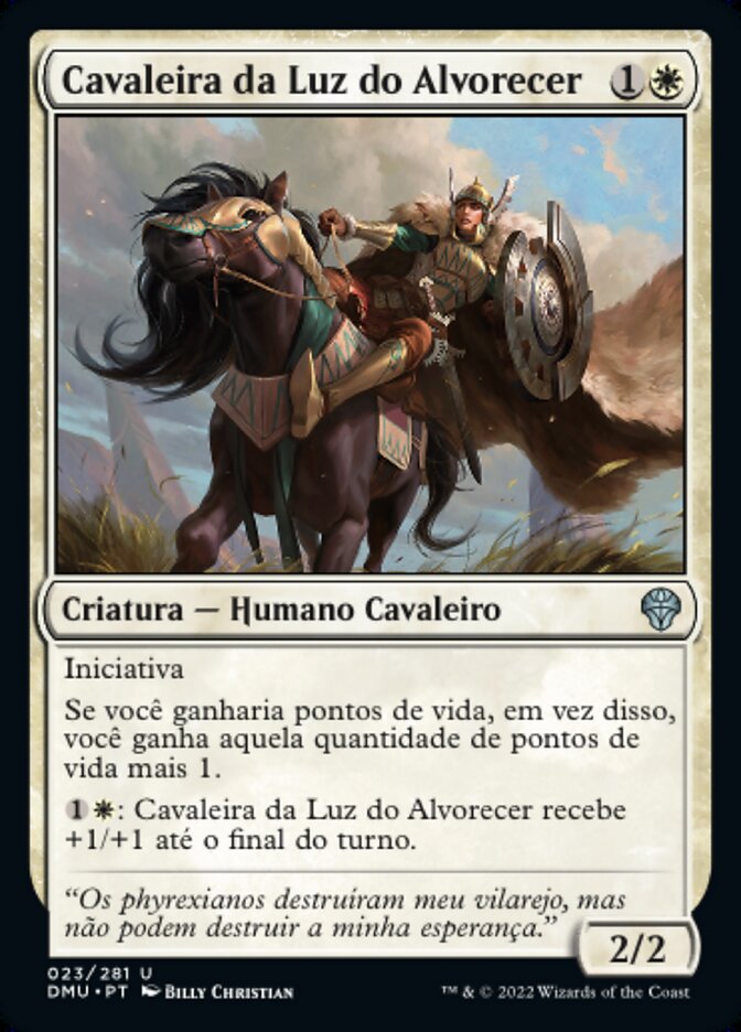 Cavaleira da Luz do Alvorecer - Dominaria United