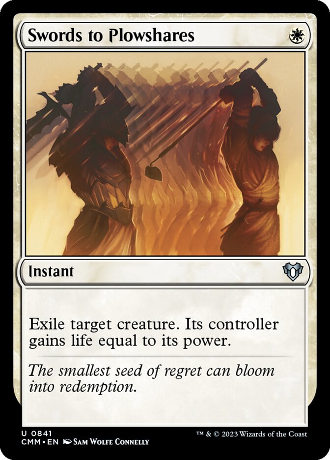 Swords to Plowshares - Commander Masters