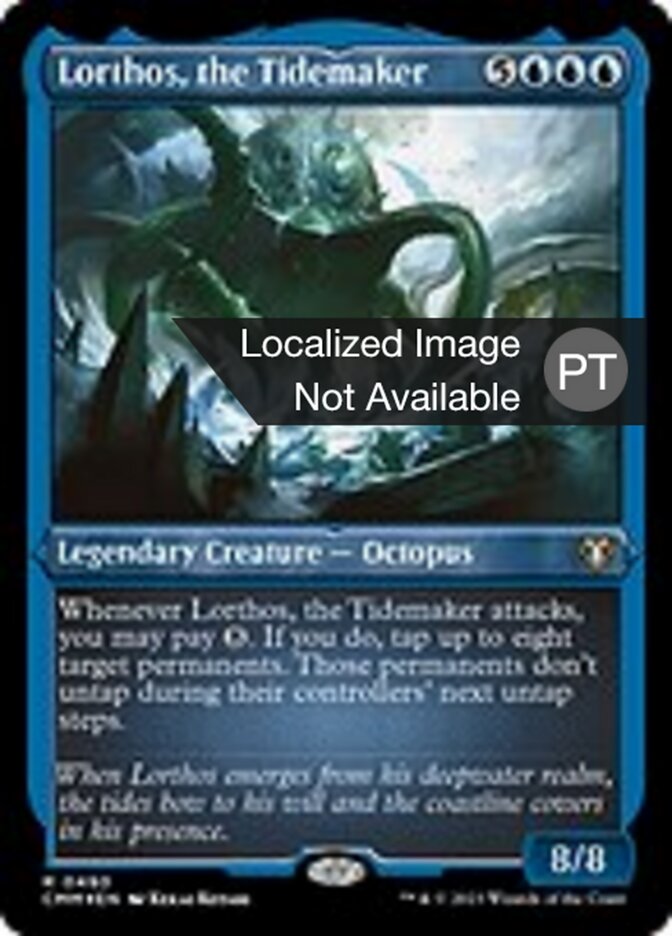 Lorthos, o Forma-maré - Commander Masters