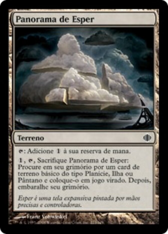 Panorama de Esper - Shards of Alara