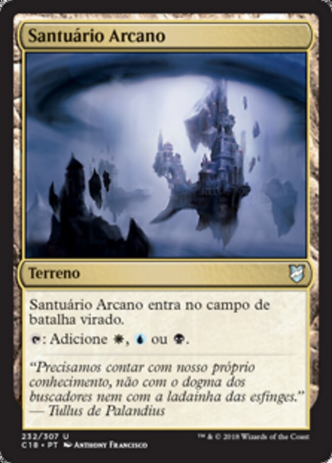 Santuário Arcano - Commander 2018