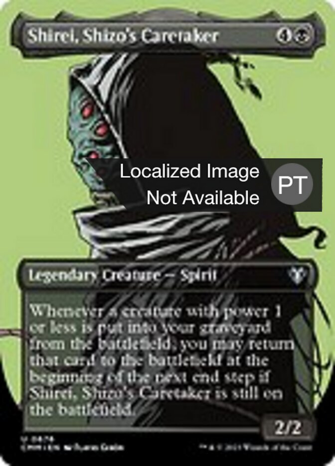 Shirei, Vigia de Shizo - Commander Masters