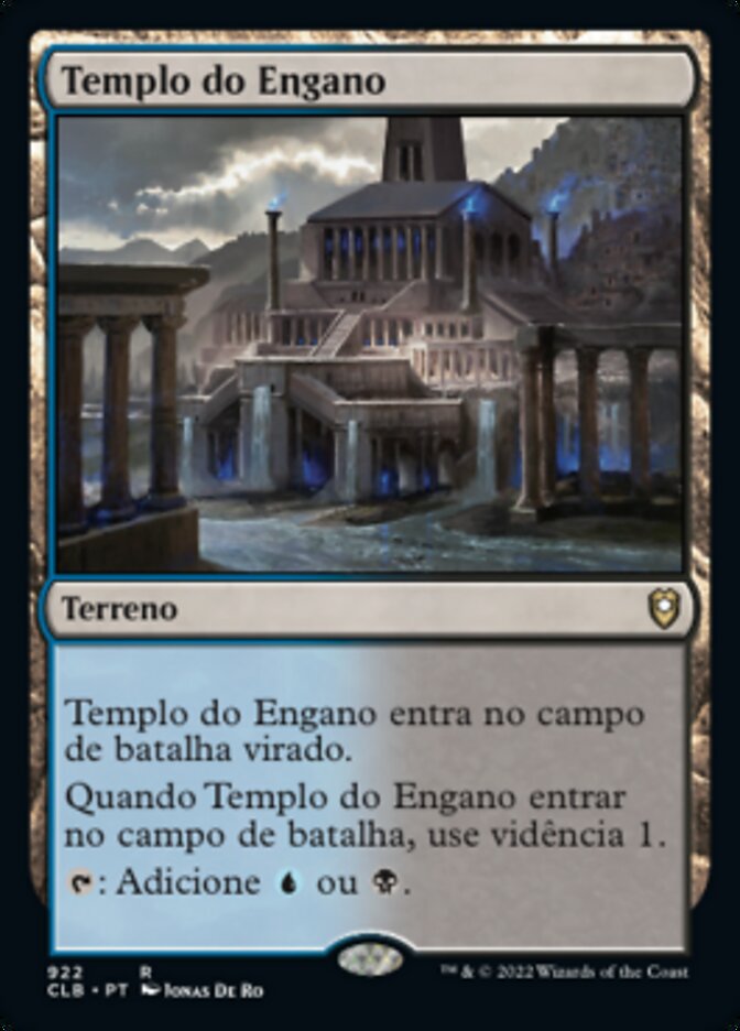Templo do Engano - Commander Legends: Battle for Baldur's Gate