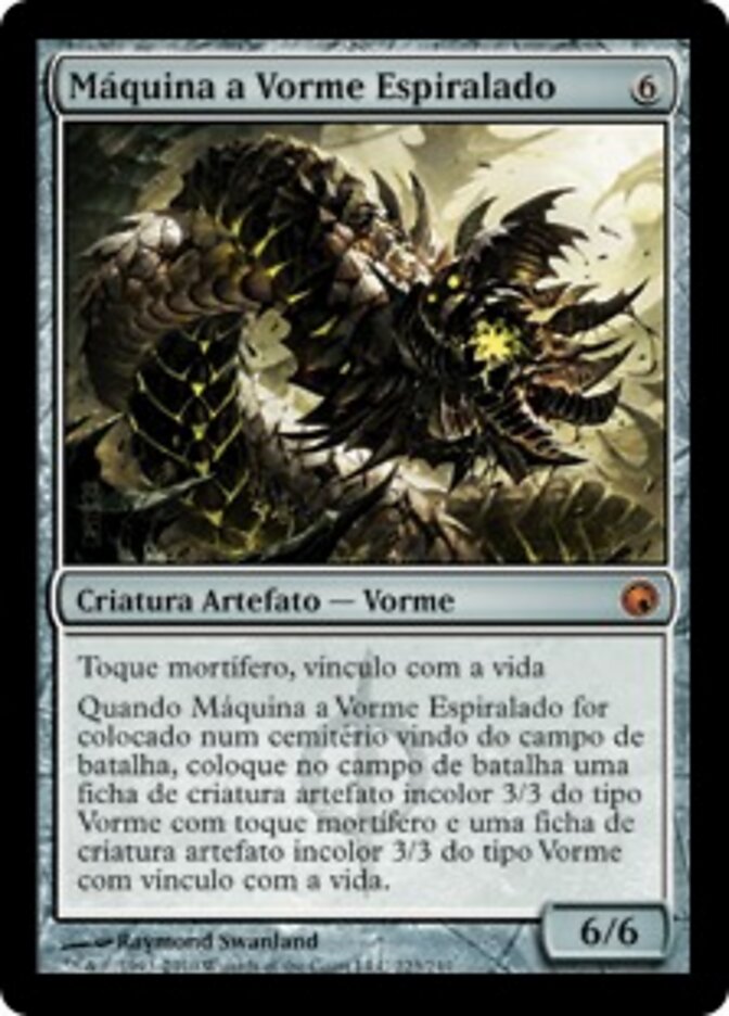 Máquina a Vorme Espiralado - Scars of Mirrodin