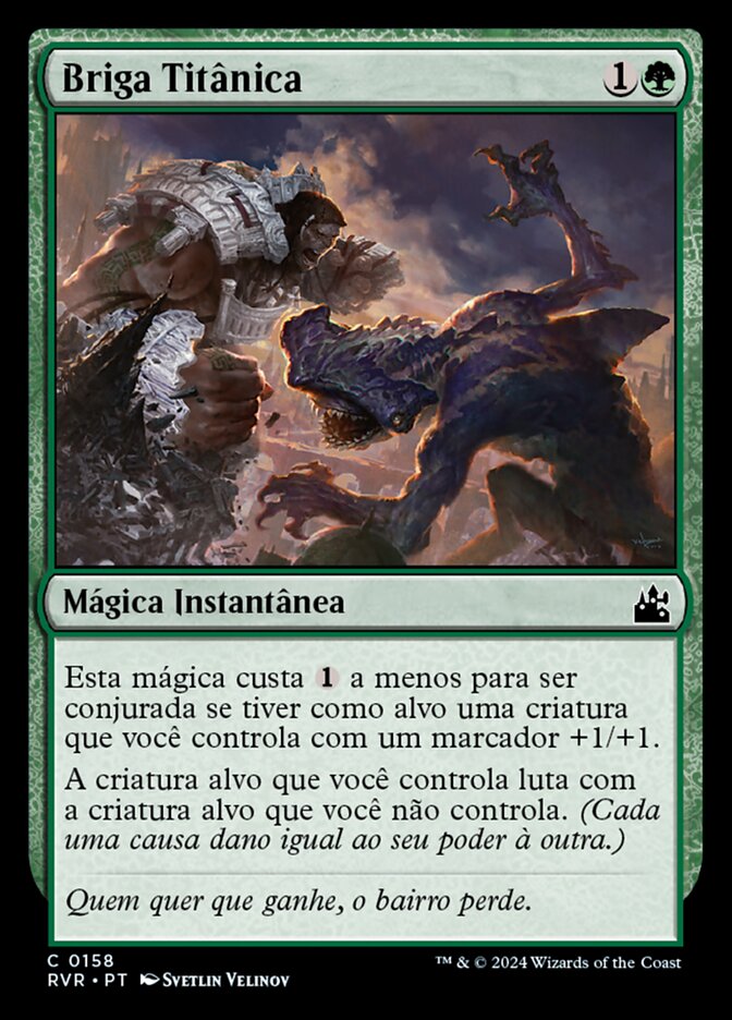 Briga Titânica - Ravnica Remastered