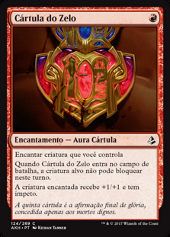 Cártula do Zelo - Amonkhet