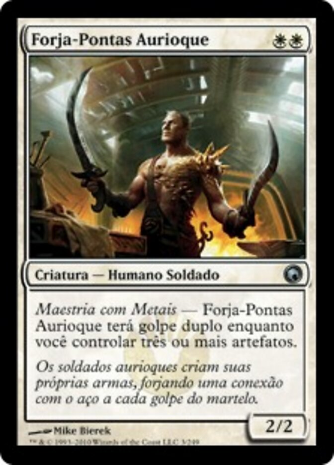 Forja-Pontas Aurioque - Scars of Mirrodin