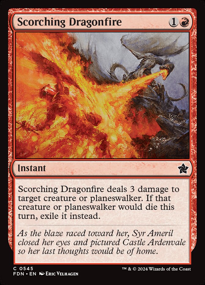 Scorching Dragonfire - Foundations