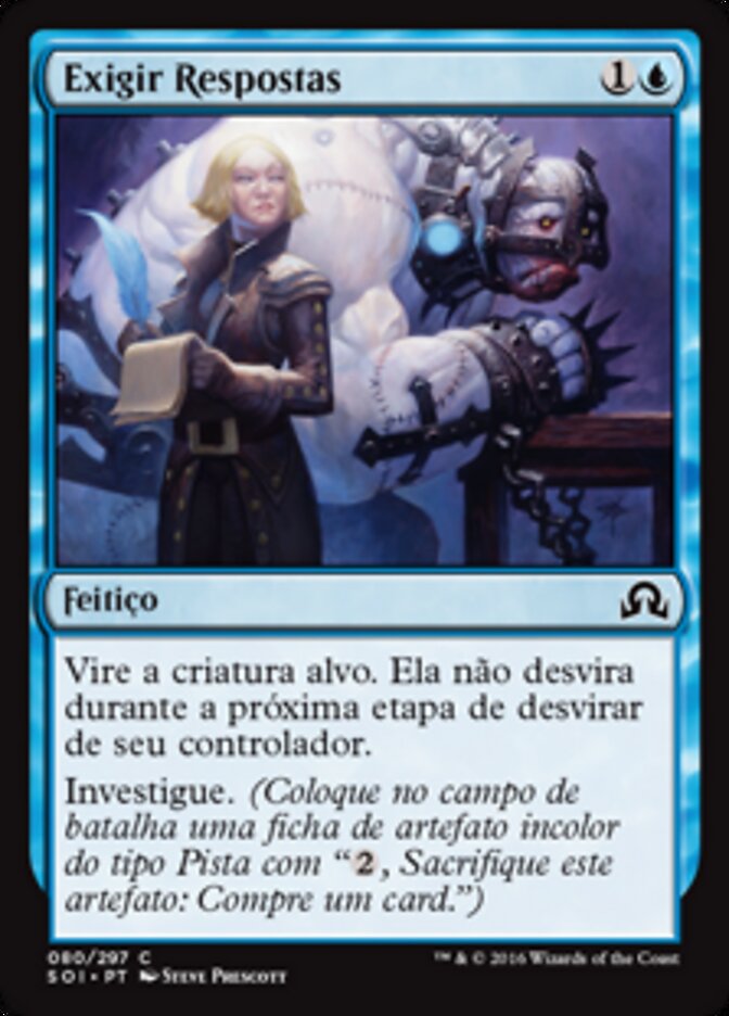 Exigir Respostas - Shadows over Innistrad