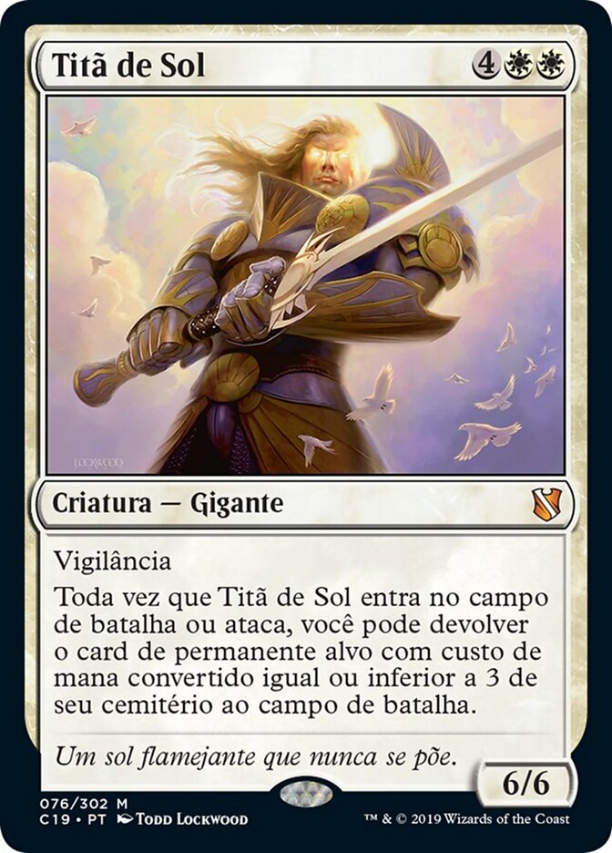 Titã de Sol - Commander 2019
