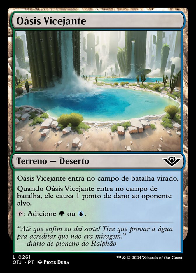 Oásis Vicejante - Outlaws of Thunder Junction