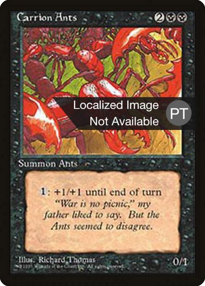 Formigas Carrieiras - Fourth Edition Foreign Black Border