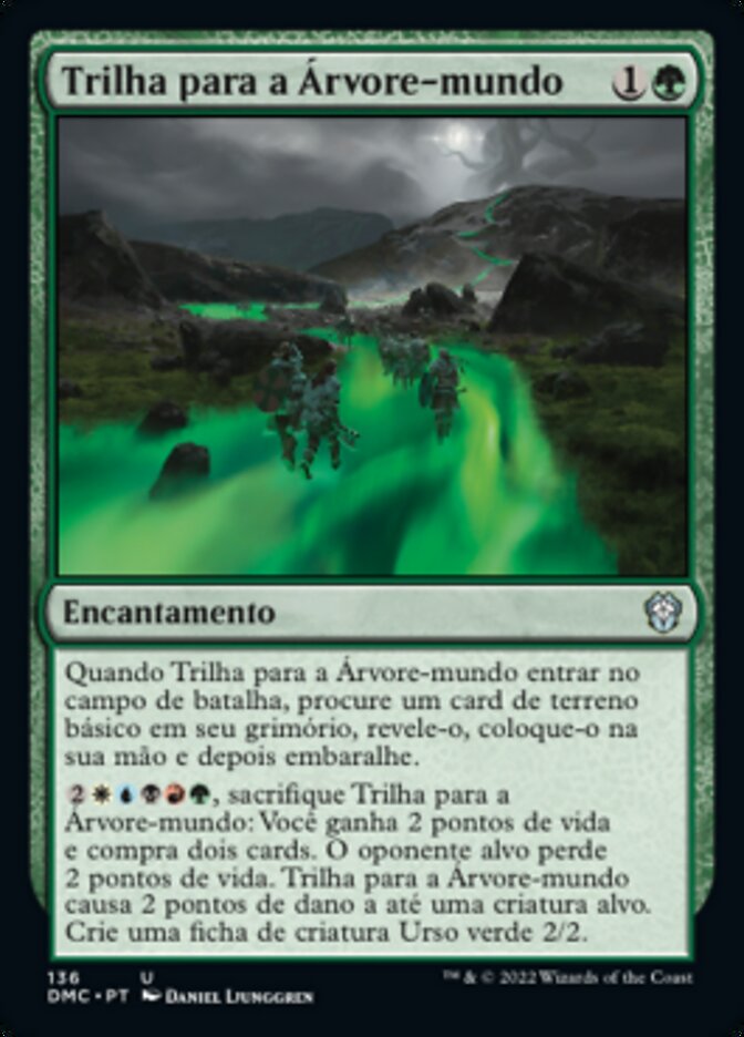 Trilha para a Árvore-mundo - Dominaria United Commander