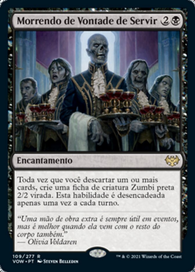 Morrendo de Vontade de Servir - Innistrad: Crimson Vow