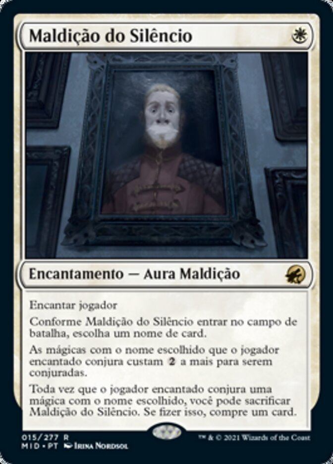 Maldição do Silêncio - Innistrad: Midnight Hunt