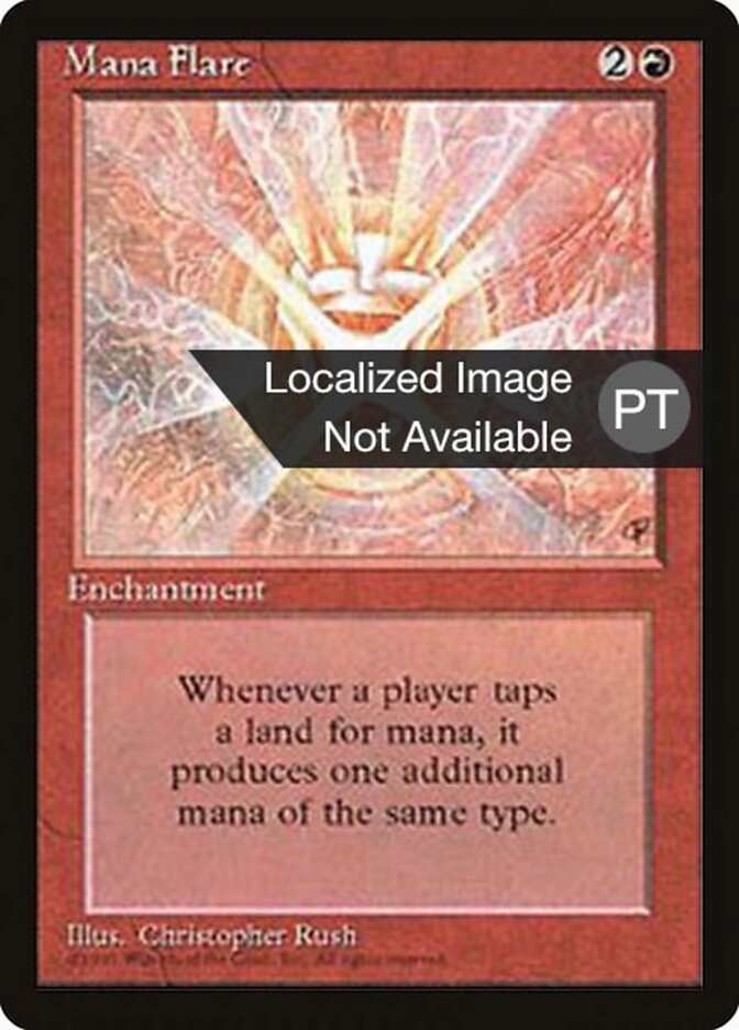 Fulgor de Mana - Fourth Edition Foreign Black Border