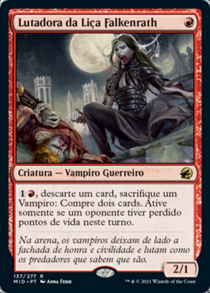 Lutadora da Liça Falkenrath - Innistrad: Midnight Hunt