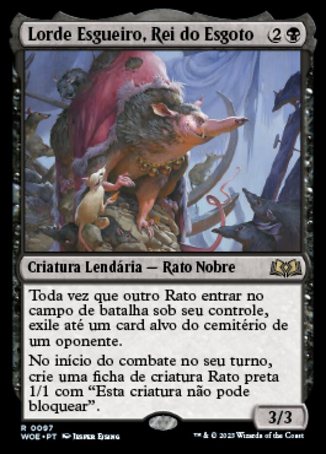 Lorde Esgueiro, Rei do Esgoto - Wilds of Eldraine