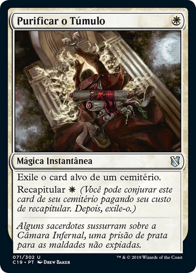 Purificar o Túmulo - Commander 2019