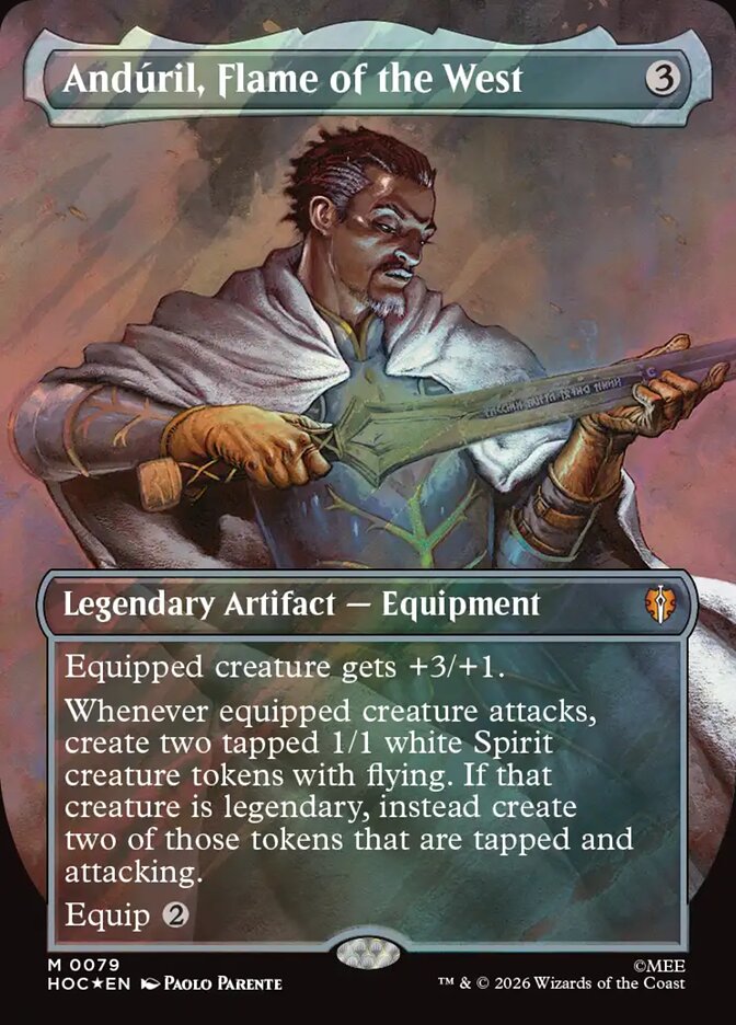Andúril, Flame of the West - The Hobbit Eternal