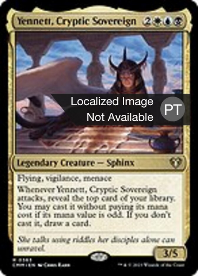 Yennett, Soberana Enigmática - Commander Masters