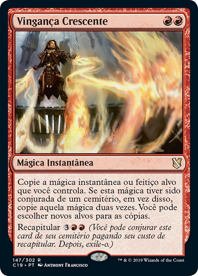 Vingança Crescente - Commander 2019
