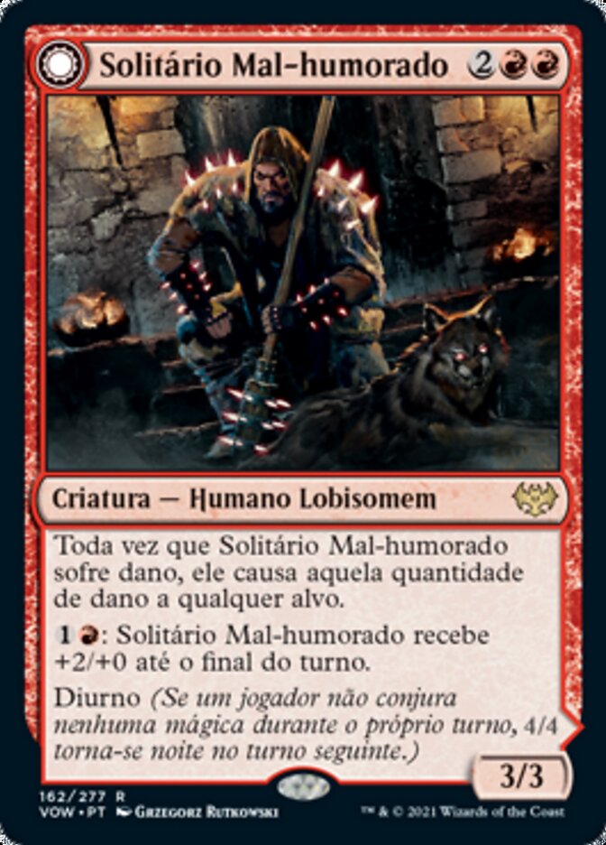 Ill-Tempered Loner // Howlpack Avenger - Innistrad: Crimson Vow