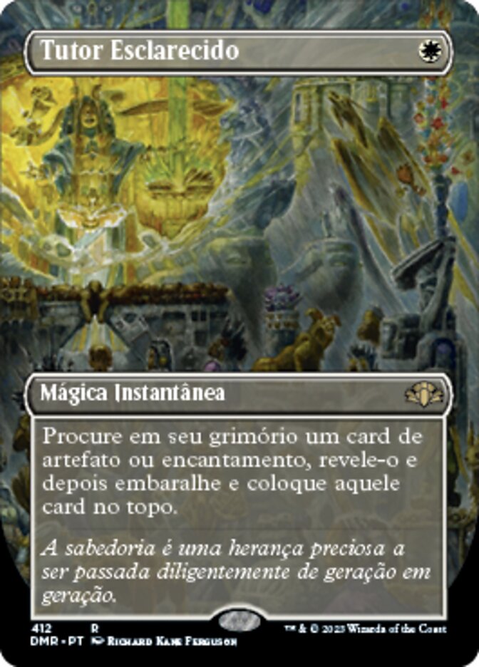 Tutor Esclarecido - Dominaria Remastered