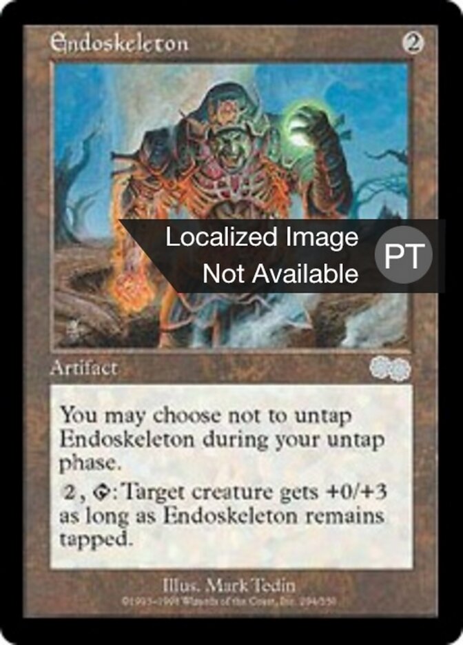 Endoesqueleto - Urza's Saga
