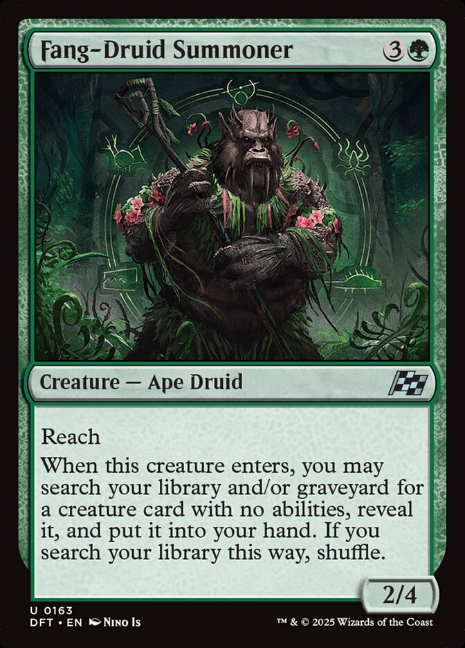 Fang-Druid Summoner - Aetherdrift