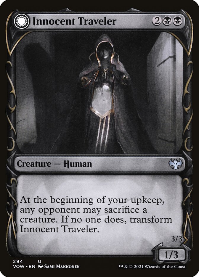 Innocent Traveler // Malicious Invader - Innistrad: Crimson Vow