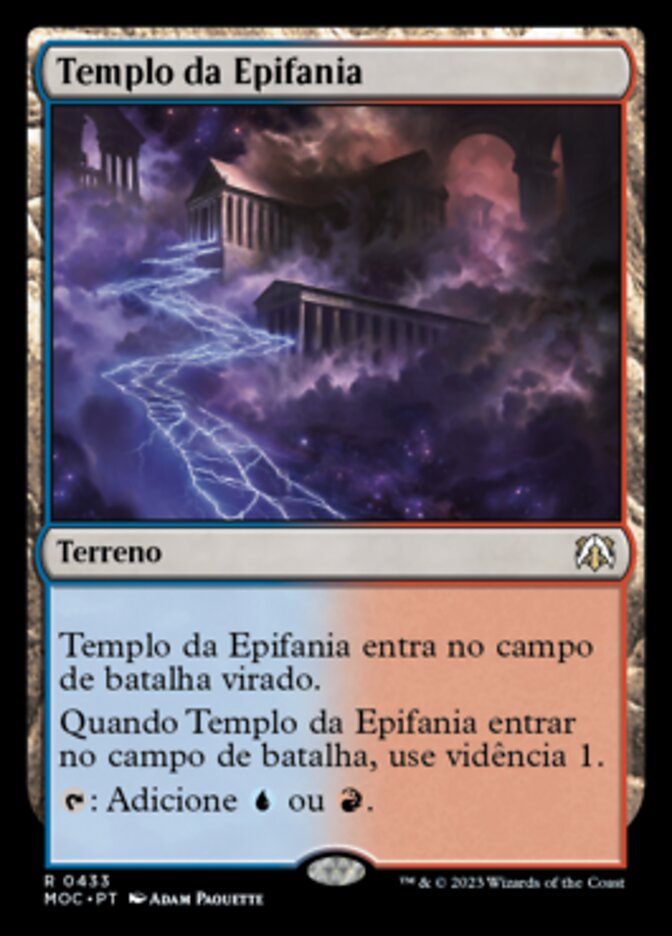 Templo da Epifania - March of the Machine Commander