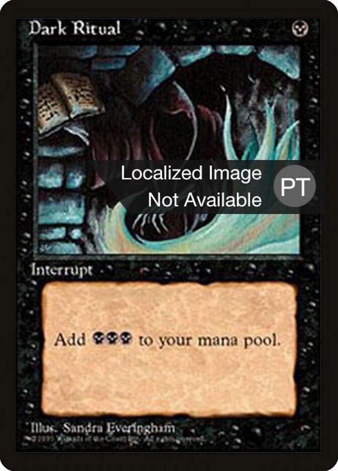 Ritual Sombrio - Fourth Edition Foreign Black Border