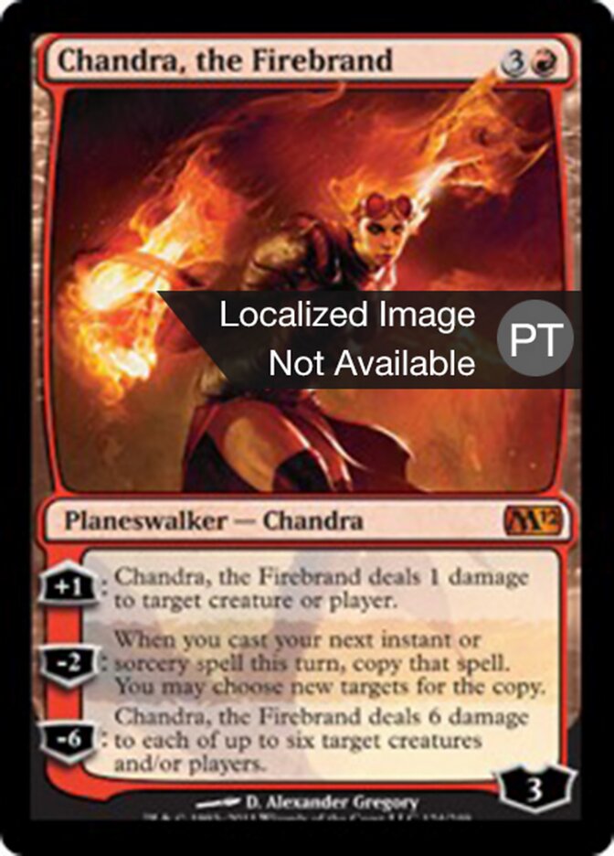 Chandra, a Instigadora - Magic 2012
