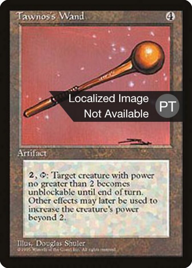 Cetro de Tawnos - Fourth Edition Foreign Black Border