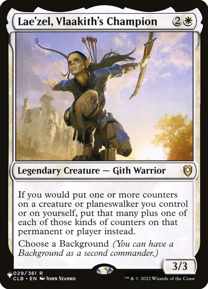 Lae'zel, Vlaakith's Champion - The List