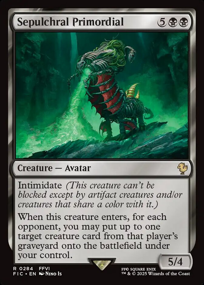 Sepulchral Primordial - Final Fantasy Commander