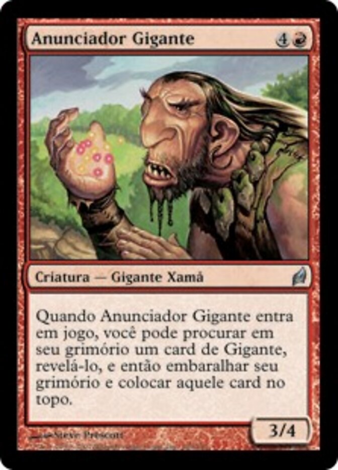 Anunciador Gigante - Lorwyn