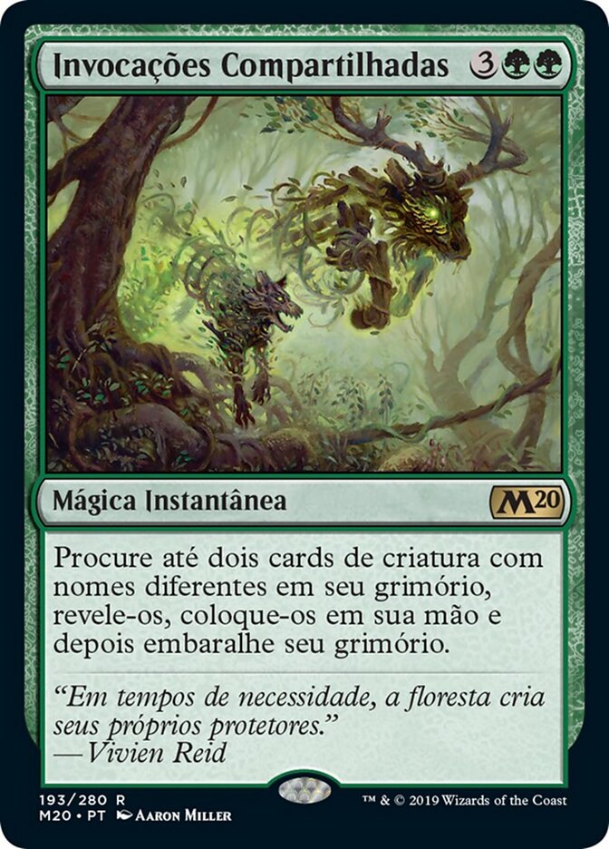 Invocações Compartilhadas - Core Set 2020
