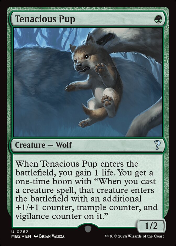 Tenacious Pup - Mystery Booster 2
