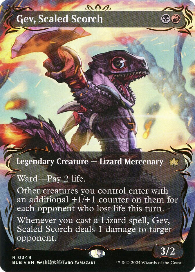 Gev, Scaled Scorch - Bloomburrow