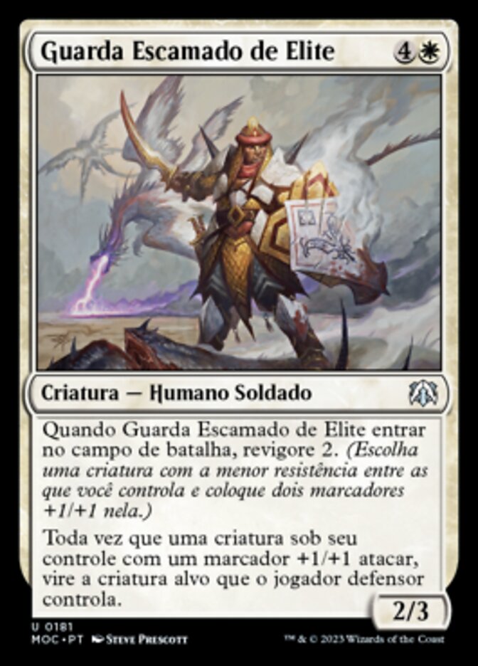 Guarda Escamado de Elite - March of the Machine Commander