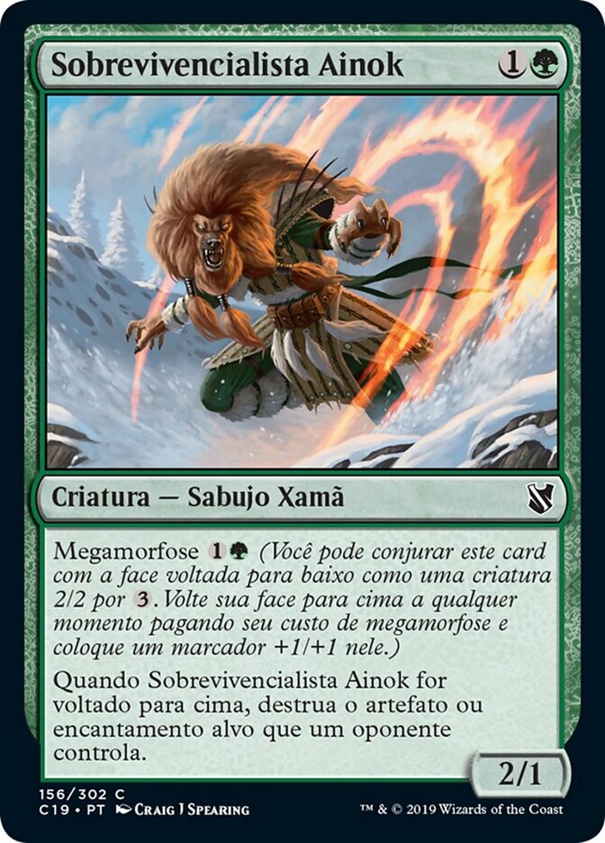 Sobrevivencialista Ainok - Commander 2019
