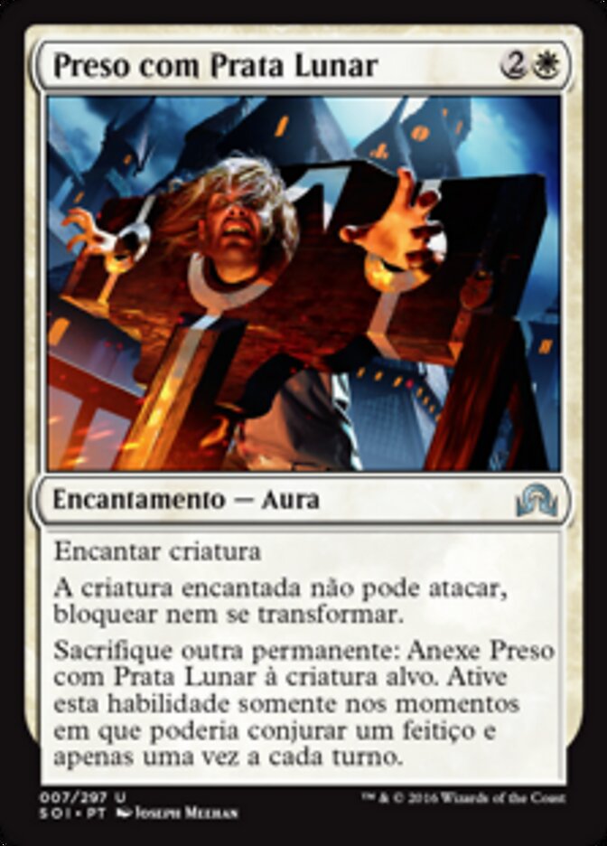 Preso com Prata Lunar - Shadows over Innistrad