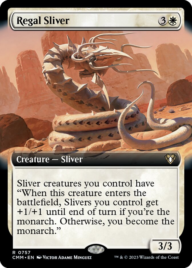 Regal Sliver - Commander Masters