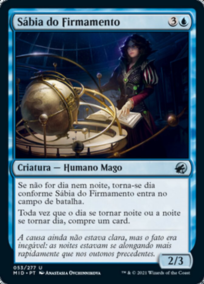 Sábia do Firmamento - Innistrad: Midnight Hunt