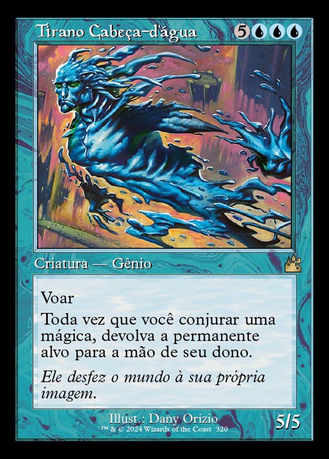 Tirano Cabeça-d'água - Ravnica Remastered