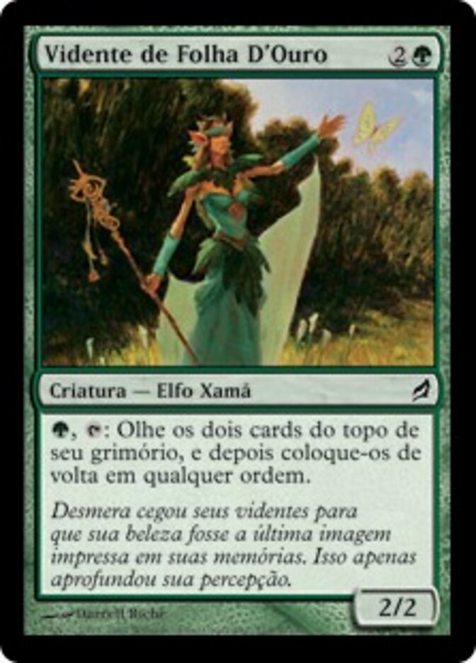 Vidente de Folha D'Ouro - Lorwyn